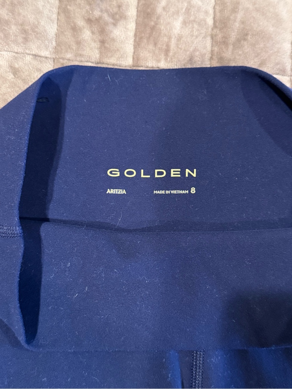 Aritzia x Golden BUTTER Cheeky Hi-Rise 5” Short in Admiral - Picture 5 of 6